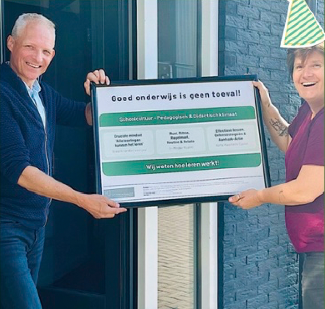 Goed onderwijs is geen toeval!